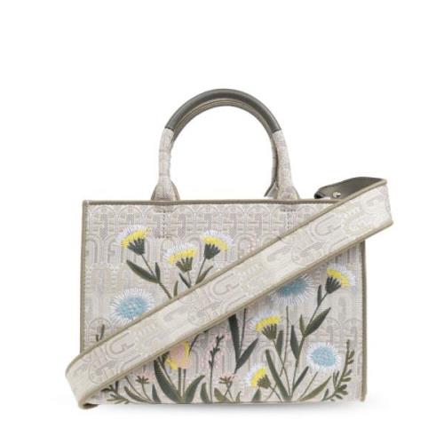 Kleine Schoudertas Kans Furla , Beige , Dames