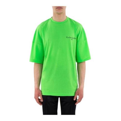 Korte Mouw T-shirt Corsinelabedoli , Green , Heren