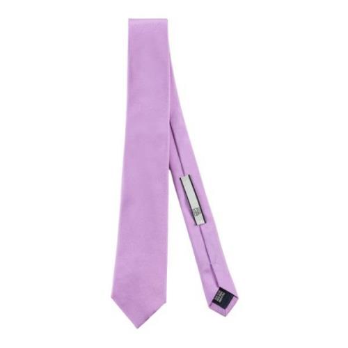 Zijden Stropdas met Crav6.5 Stijl Corsinelabedoli , Purple , Heren