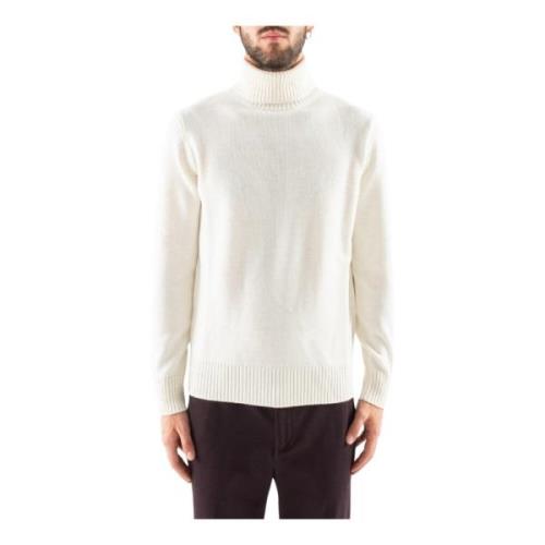 Turtleneck Jumpers in Marineblauw Wol Corsinelabedoli , White , Heren