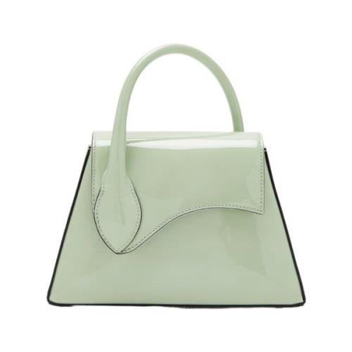 Mint Handtas met Afneembare Schouderband Biagini , Green , Dames