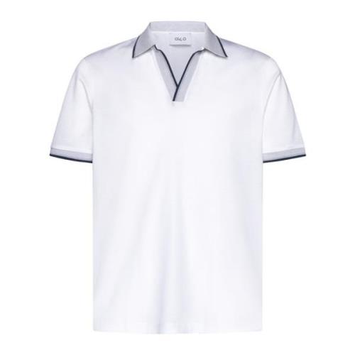 Witte T-shirts en Polos D4.0 , White , Heren