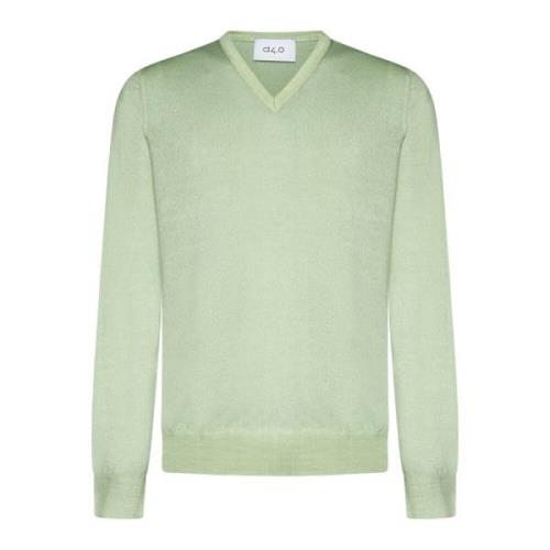 Apple Green Crew-Neck Jumper D4.0 , Green , Heren