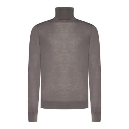 Klassieke Sweaters in Wit/Blauw Piacenza 1733 , Gray , Heren