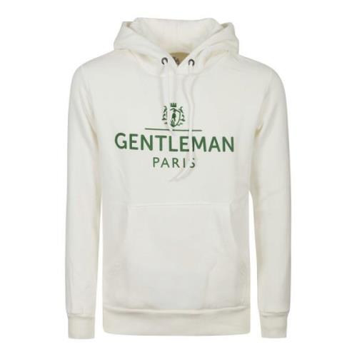 Hoodie met Kangoeroezakken Equipe 55 , White , Heren