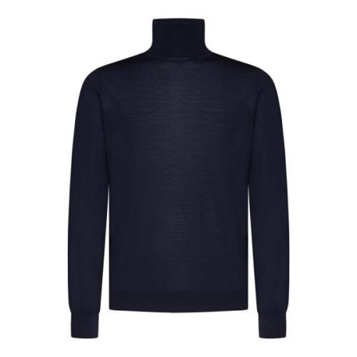 Stijlvolle Sweaters in Wit/Blauw Piacenza 1733 , Blue , Heren