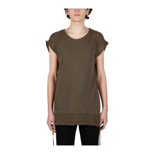 Katoen Linnen Tank Top Andrea Ya’aqov , Green , Dames