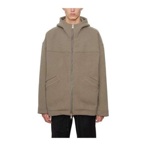 Oversized Hoodie Jas Andrea Ya’aqov , Beige , Heren