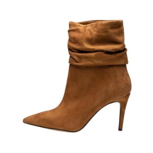 Stijlvolle Laarzen voor Trendy Vrouwen Poche Paris , Brown , Dames