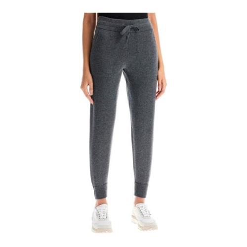 Cashmere Intarsia Joggers Thom Browne , Gray , Dames