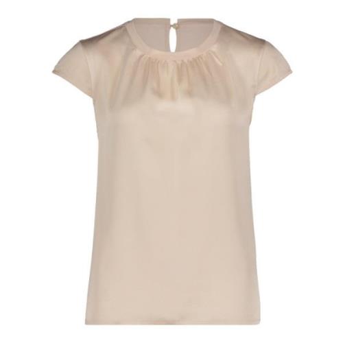 Blouse met Webbies Betty & Co , Beige , Dames