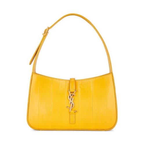 Logo Hobo Schoudertas Saint Laurent , Yellow , Dames