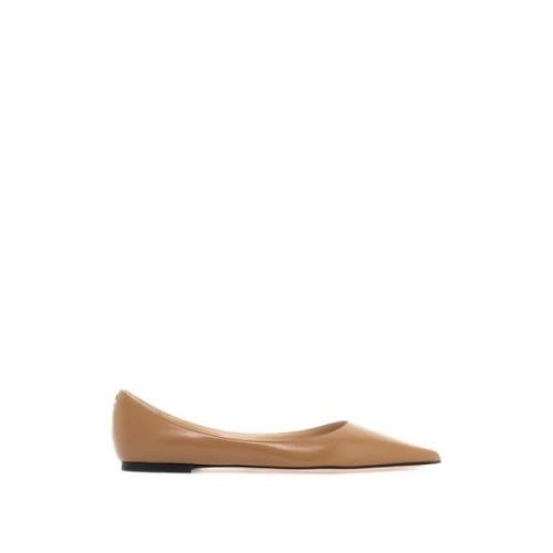 Minimalistische Love Ballerina Flats Jimmy Choo , Beige , Dames