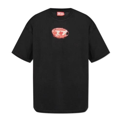 T-shirt T-Boxt-K3 Diesel , Black , Heren