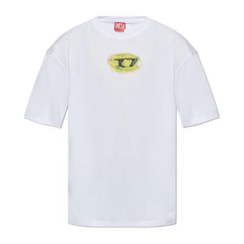 T-shirt T-Boxt-K3 Diesel , White , Heren