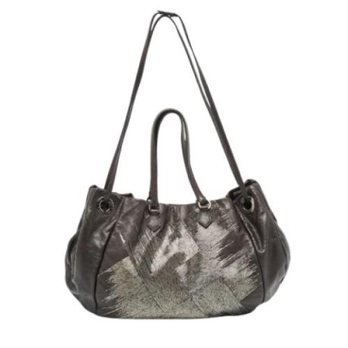 Pre-owned Shoulder Bag Valentino Vintage , Gray , Dames