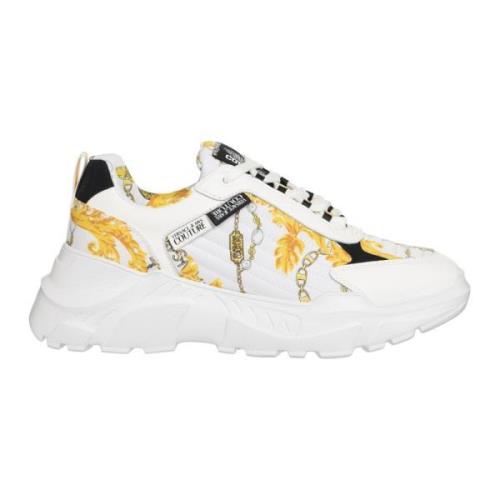 Abstract Multicolor Speedtrack Sneakers Versace Jeans Couture , Multic...