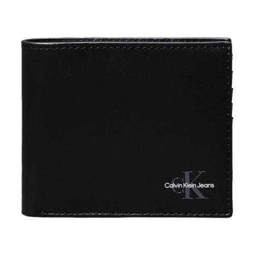 Portemonnee met Muntvak Calvin Klein Jeans , Black , Heren