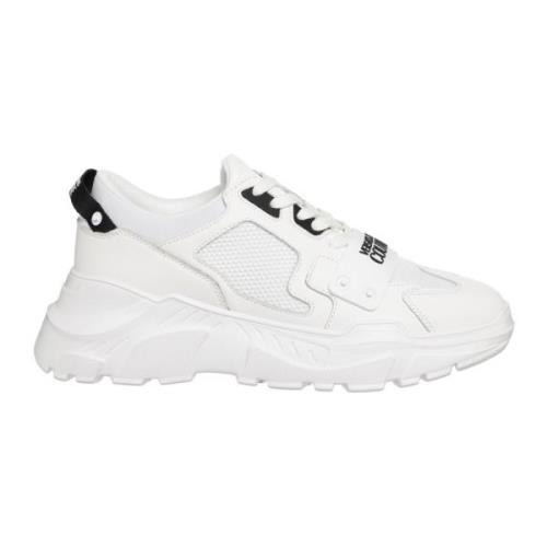 Speedtrack Plain Veterschoenen Versace Jeans Couture , White , Heren