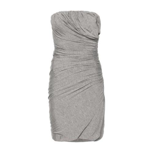 Mini Jurk The Attico , Gray , Dames