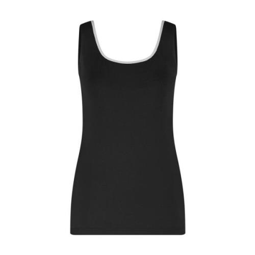 Mouwloze Top Juba Singlet Nukus , Black , Dames