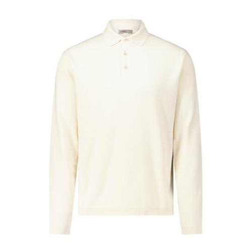 Klassieke Poloshirt Herno , Beige , Heren