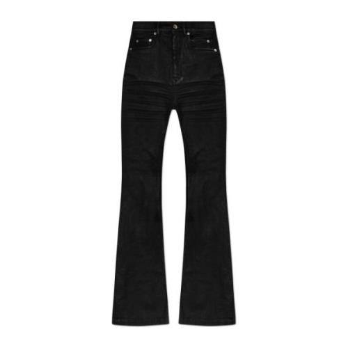 Jeans Bolan Rick Owens , Black , Dames