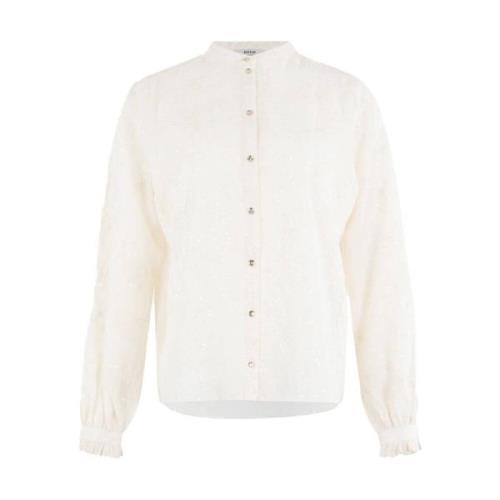 Lange Mouw Blouse Anna Van Toor , Beige , Dames