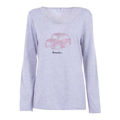 Dames Ronde Hals Trui Braccialini , Gray , Dames