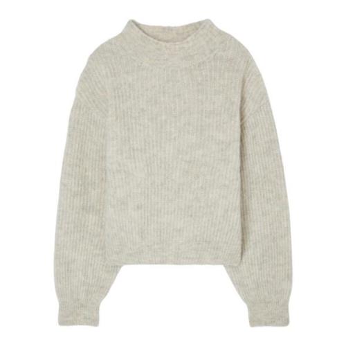 Round-neck Knitwear American Vintage , Gray , Dames