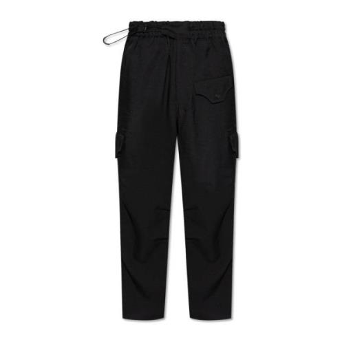 Broek in cargostijl Y-3 , Black , Heren