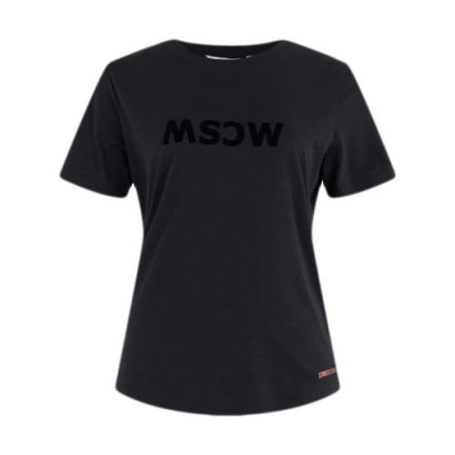 Velvet T-shirt Moscow , Black , Dames