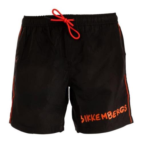 Heren Trendy Zomer Boxershorts Bikkembergs , Black , Heren