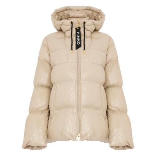 Beige Jassen voor Vrouwen Pinko , Beige , Dames