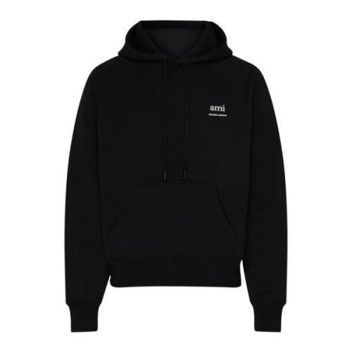 Stijlvolle Hoodie van Alexandre Mattiussi Ami Paris , Black , Heren