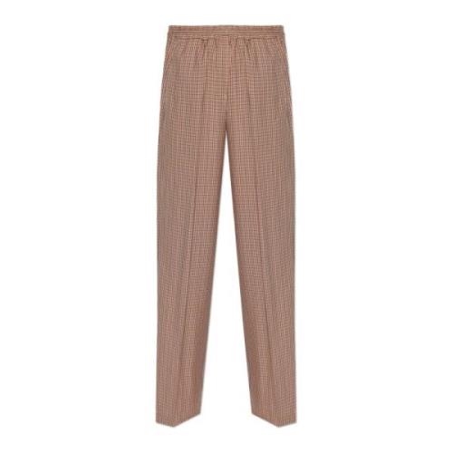 Geruite broek PS By Paul Smith , Brown , Dames