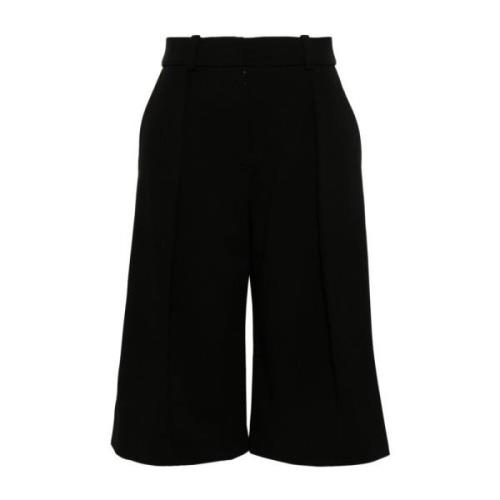 Zwarte Tailored Crepe Shorts Jacquemus , Black , Dames