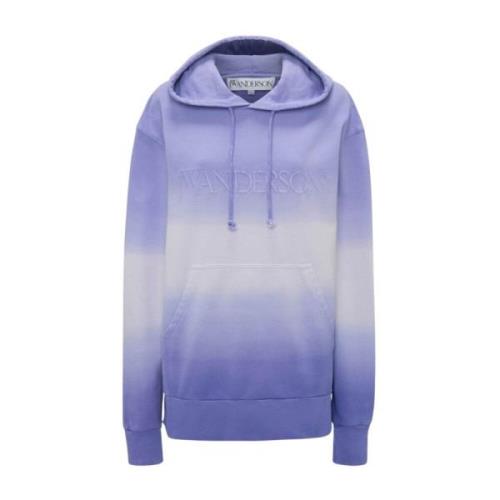 Sweater met Gradiënteffect van Katoen JW Anderson , Purple , Dames