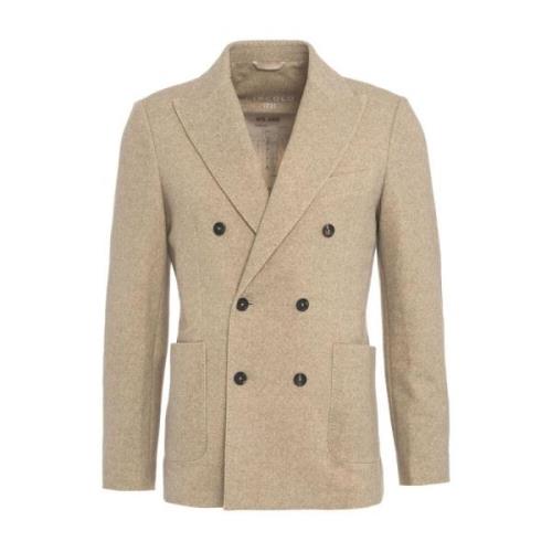 Beige Blazer Aw24 Circolo 1901 , Beige , Heren