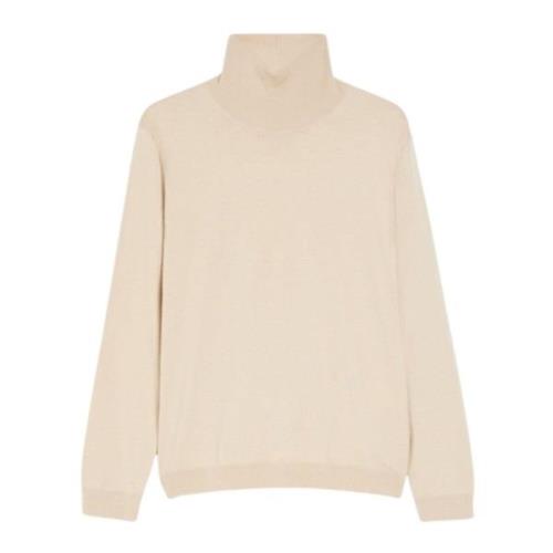 Zijde en wol coltrui Max Mara Weekend , Beige , Dames