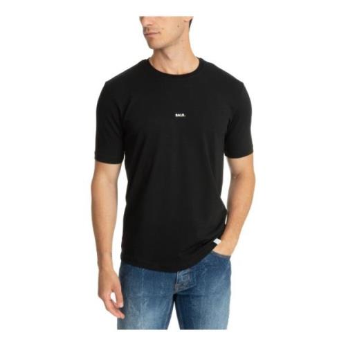 Eenvoudig Logo T-shirt Balr. , Black , Heren