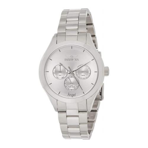 Angel Dames Quartz Horloge Invicta Watches , Gray , Dames