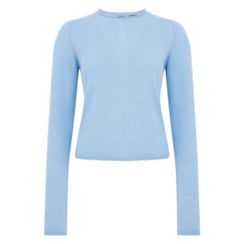 Blauwe Trui Stijlvol Model Pinko , Blue , Dames