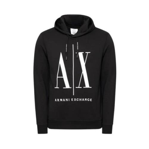 Zwarte Sweaters voor Mannen Armani Exchange , Black , Heren