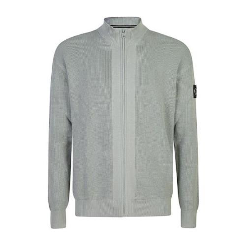 Grijze Sweater Collectie Calvin Klein Jeans , Gray , Heren