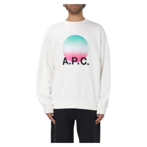 Sunset Sweater A.p.c. , Beige , Heren