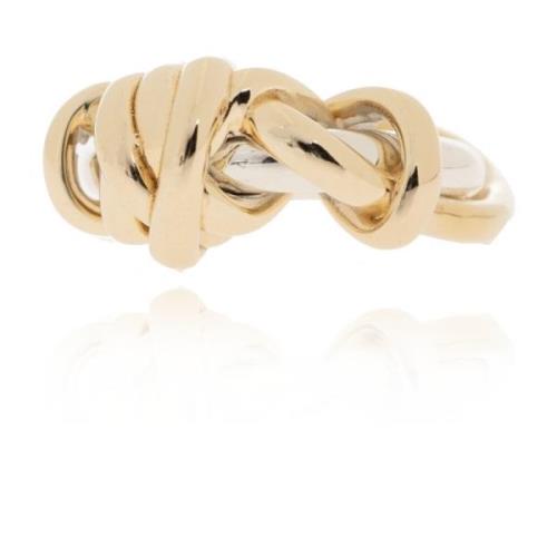 Zilveren ring Bottega Veneta , Yellow , Dames