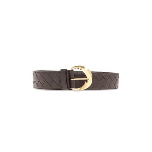 Gevlochten riem Bottega Veneta , Brown , Dames