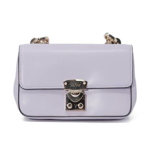 Lila Schoudertas met Clip Sluiting Guess , Purple , Dames