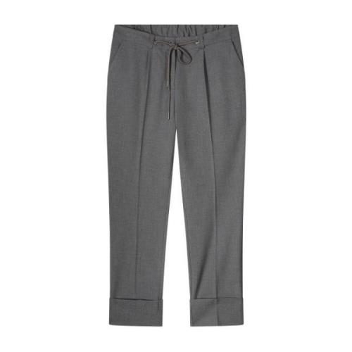 Stretch Viscose Blend Broek Summum Woman , Gray , Dames